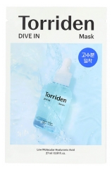 Torriden Dive In Masque en Tissu &agrave; l'Acide Hyaluronique 27 ml
