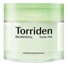 Torriden Balanceful Disques &Eacute;quilibrants et Apaisants &agrave; la Centella Asiatica 60 Disques
