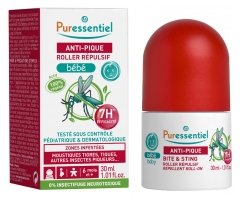 Puressentiel Roller R&eacute;pulsif B&eacute;b&eacute; Aux Huiles Essentielles Bio Anti-Pique - 50 ml