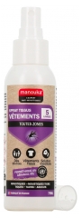Manouka Spray Insecticide Spray Tissus V&ecirc;tements Toutes Zones 75 ml