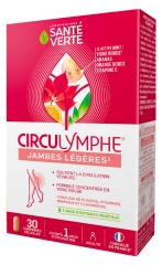 Sant&eacute; Verte Circulymphe Jambes L&eacute;g&egrave;res Cps 30U