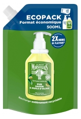 Le Petit Marseillais Gel Lavant Mains Pur Savon & Huile d'Olive Eco Recharge 500 ML