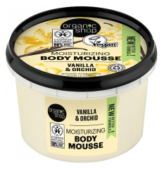Organic Shop Body Mousse Hydratante Corps &agrave; la Vanille 250 ml