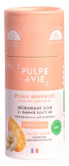 Pulpe de Vie D&eacute;odorant Soin Amande Douce Bio 50 Grammes