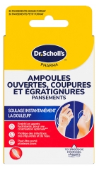 Scholl Ampoules Ouvertes &Eacute;gratignures et Coupures 6 Pansements
