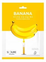 Jkosmec 5C Cure Essence Intensive Masque Tissu &agrave; la Banane 25 ml
