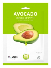 Jkosmec 5C Cure Essence Intensive Masque Tissu &agrave; l'Avocat 25 ml