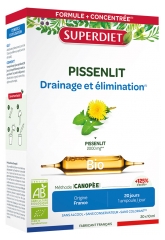 Superdiet Pissenlit Bio - 20 Ampoules de 15 ml