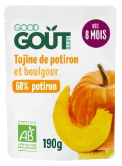 Tajine de L&eacute;gumes et Boulgour bio pour b&eacute;b&eacute; d&egrave;s 8 mois - 190 g