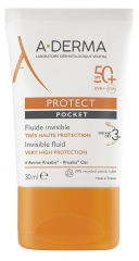 A-Derma Protect Fluide Invisile 50+ Pocket 30 ml