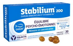 Laboratoire Yalacta Stabilium 200 &Eacute;quilibre Psycho-&Eacute;motionnel 30 Unit&eacute;s