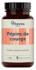 Vitavea P&eacute;pins de Courge Confort Urinaire Masculin 50 Unit&eacute;s