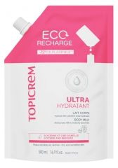 Topicrem Lait Corps Ultra Hydratant (Peaux S&eacute;ches et Sensibles) &Eacute;co-Recharge 500 ml