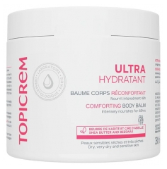 Topicrem Ultra Hydratant Peaux Sensibles Baume Corps R&eacute;confortant 380 ml