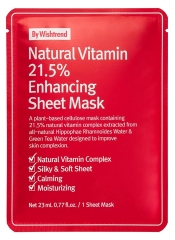 By Wishtrend Masque pour le Visage Vitamines Naturelles 21,5% 23 ml