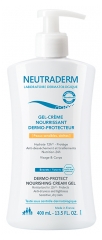 Neutraderm Gel-Cr&egrave;me Nourrissant Dermo-Protecteur Peaux Sensibles et S&egrave;ches 400 ml