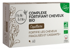 Belle & Bio Complexe Fortifiant Cheveux Bio 60 capsules