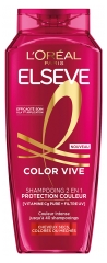 L'Or&eacute;al Paris Elseve Color Vive Shampoing 2en1 Protection Couleur Cheveux Secs Color&eacute;s ou M&eacute;ch&eacute;s 250 ml