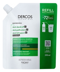 Vichy Dercos Shampoing Antipelliculaire Ds Cheveux Secs &Eacute;co-Recharge 390 ml