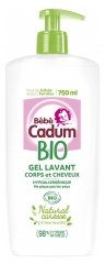 Cadum B&eacute;b&eacute; Cadum Gel Lavant Natural Caresse Corps et Cheveux Bio 750 ml