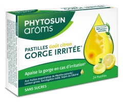 Phytosun Ar&ocirc;ms Pastilles Gorge Irrit&eacute;e 24 Unit&eacute;s