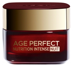L'Or&eacute;al Paris Age Perfect Nutrition Intense Baume Riche R&eacute;parateur Nuit Peaux Matures 50 ml