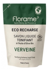 Florame Savon Liquide Tonifiant Verveine &Eacute;co-Recharge Biologique 470 ML