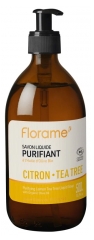 Florame Savon Liquide Purifiant Citron Arbre &agrave; Th&eacute; Biologique 500 ML