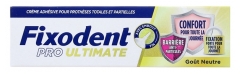 Fixodent Pro Ultimate Cr&egrave;me Adh&eacute;sive Go&ucirc;t Neutre 40 Grammes