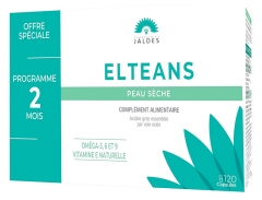 Jaldes Elteans Peau S&egrave;che Lot de 2 x 60 Unit&eacute;s