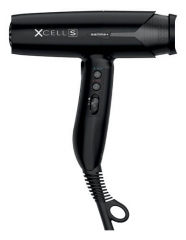Gamma Piu S&egrave;che-cheveux Xcell S Noir