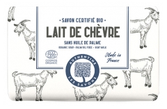 Authentine Savon Lait de Ch&egrave;vre Bio 100 Grammes