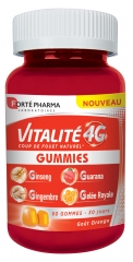 Fort&eacute; Pharma Vitalit&eacute; 4 g Dynamisant Gummies - 60 Gommes