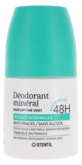 Stentil D&eacute;odorant Min&eacute;ral pour Peaux Normales 48H Roll-On 50 ml