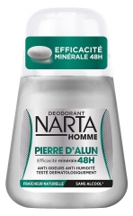 Narta Homme D&eacute;odorant Pierre d'Alun 48 Heures 50 ML