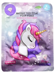 Take Care Licorne Masque Tissu &Eacute;clat et Hydratation Pour Visage 25 ml