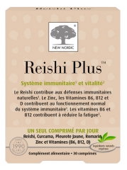 New Nordic Reishi Plus 30 Unit&eacute;s