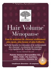New Nordic Hair Volume M&eacute;nopause Compl&eacute;ment Alimentaire 30 Comprim&eacute;s