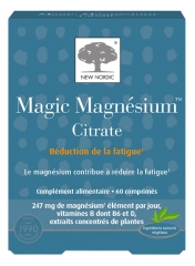 New Nordic Magic Magn&eacute;sium Citrate 60 Unit&eacute;s
