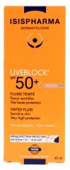 Isispharma Uveblock Fluide Teint&eacute; Visage SPF50+ 40 ML