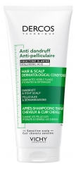Vichy Dercos Apr&egrave;s-Shampoing Traitant Anti-Pelliculaire Cuir Chevelu & Cheveux 200 ml