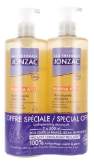 Eau Thermale Jonzac Nutritive ATO Huile Lavante Relipidante Biologique Lot 2 x 500 ML