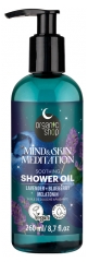 Organic Shop Huile de Douche Apaisante Lavande Myrtille & M&eacute;latonine