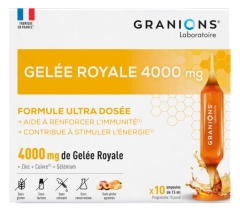 Granions Gel&eacute;e Royale 4000 mg 10 Unit&eacute;s