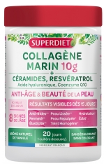 Superdiet Collag&egrave;ne Marin 10 g + C&eacute;ramides, Resv&eacute;ratrol 210 Grammes