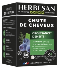 Herbesan Chute de Cheveux 30 Unit&eacute;s