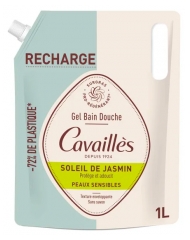 Cavaill&egrave;s Gel Bain Douche Soleil de Jasmin &Eacute;co Recharge 1 Litre