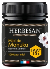 Herbesan Miel de Manuka de Nouvelle-Z&eacute;lande IAA 10+ 250 g