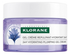 Klorane Bleuet Gel Cr&egrave;me Repulpant Hydratant 24H 50 ml