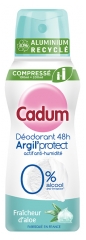 Cadum Argil'Protect D&eacute;odorant 48 Heures Fra&icirc;cheur d'Alo&eacute; Spray 100 ML